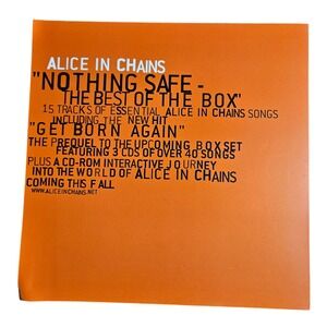 Alice‎ In Chains Nothing Safe 1999 Promo Flat Album Poster 12x12 D/S Columbia